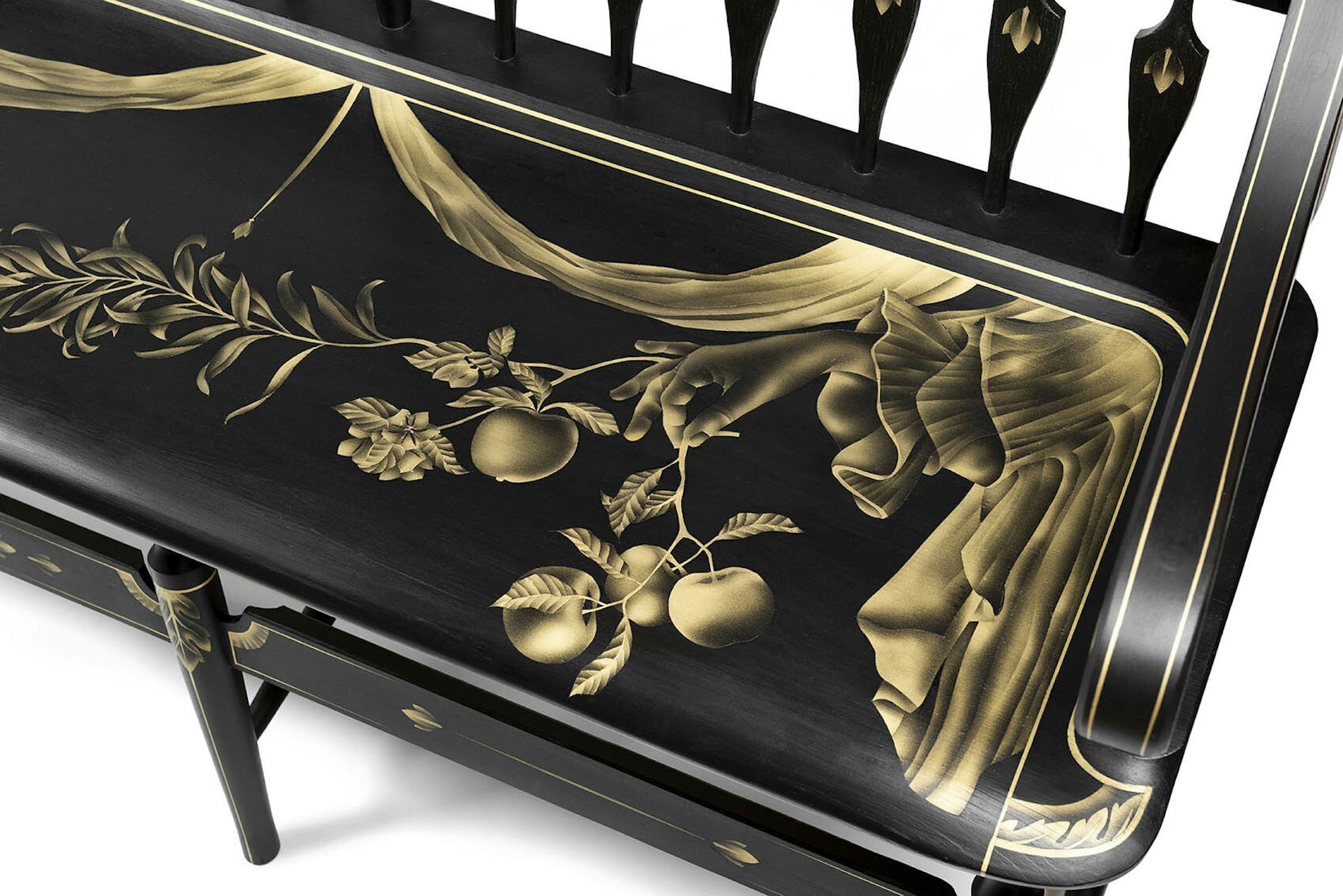 Garden Settee Detail Seat Aspen Golann