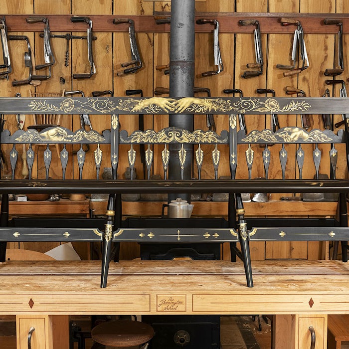 Garden Settee In Shop Aspen Golann