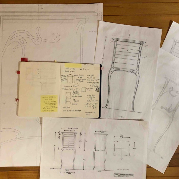 Sharon Mehrman Thread Chest sketches