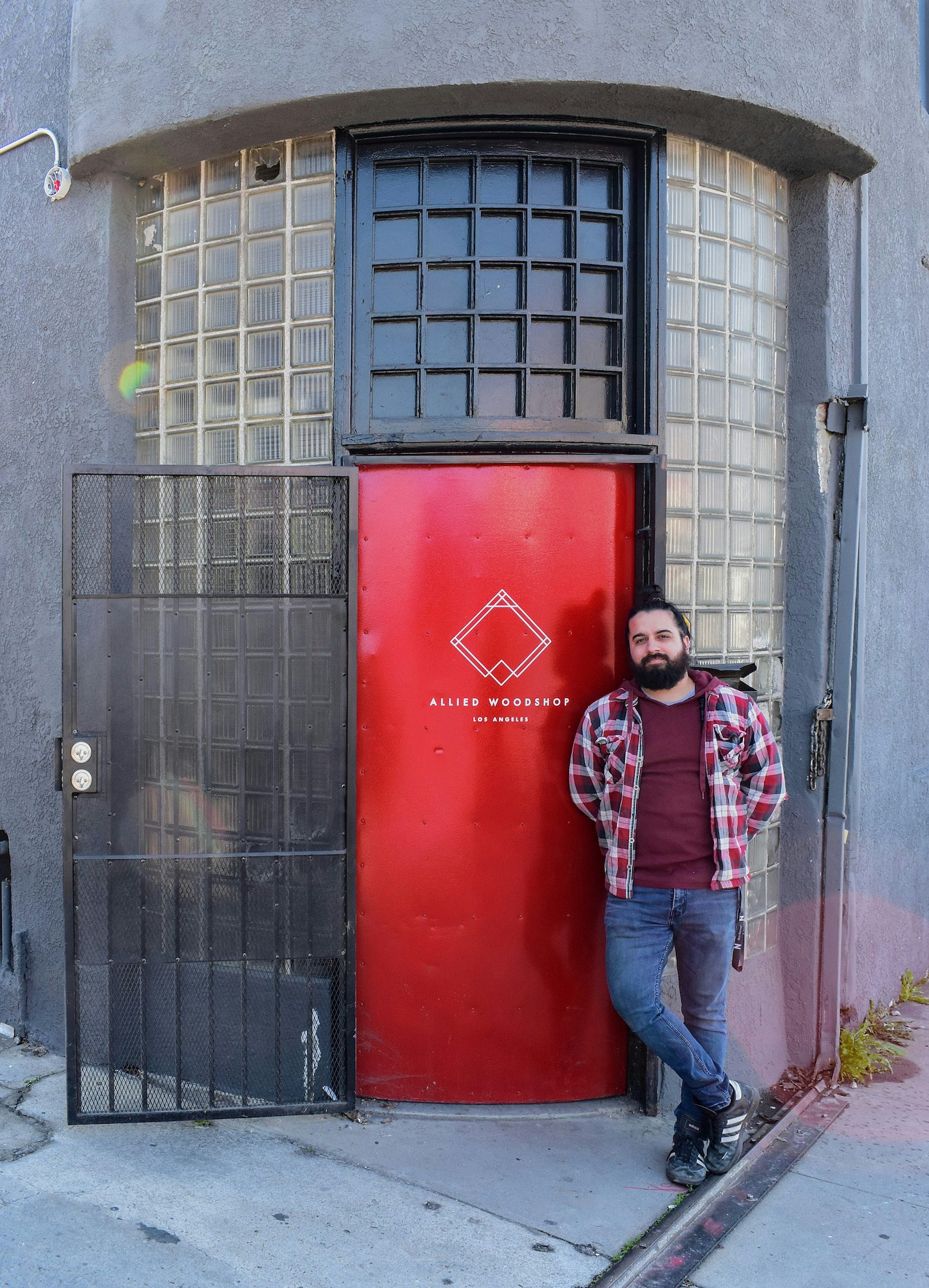 Front Door at Allied Woodshop with Martin Hernandez