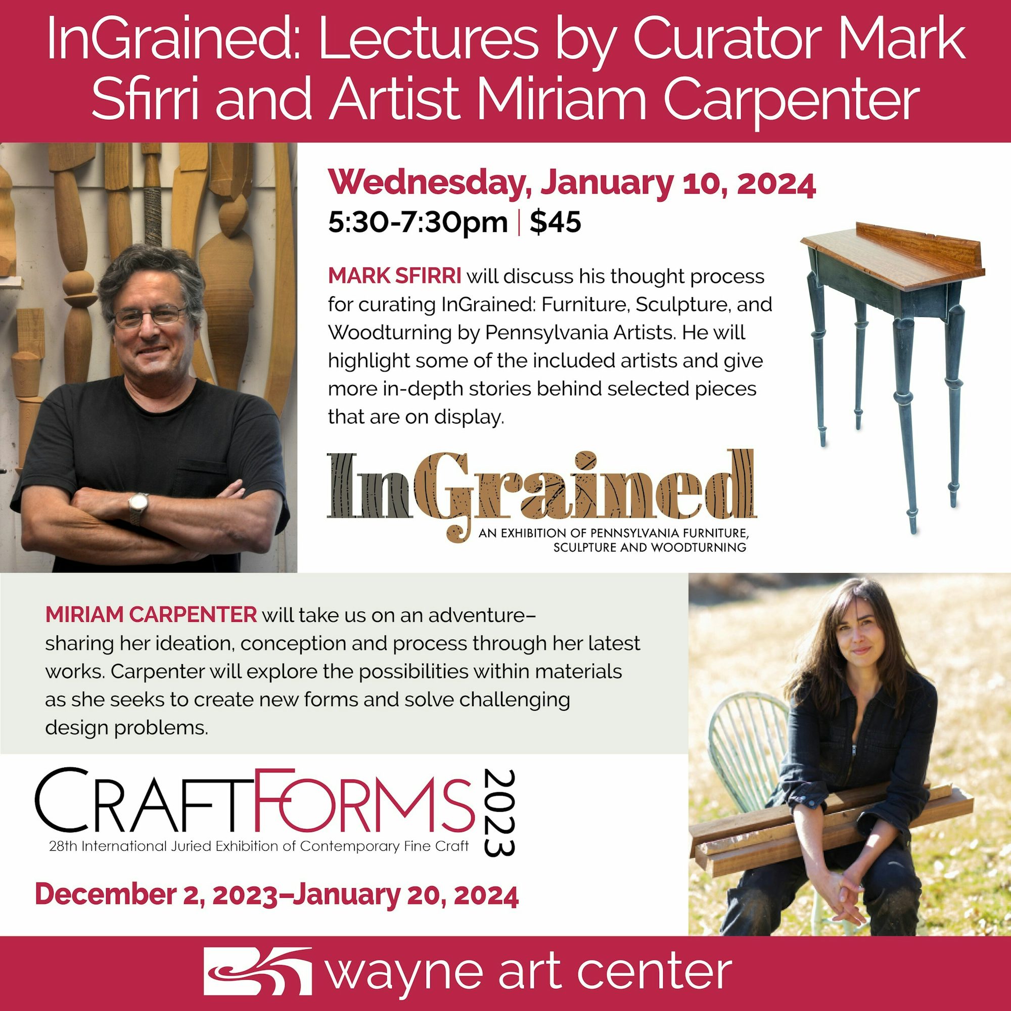 InGrained Lecture Flyer