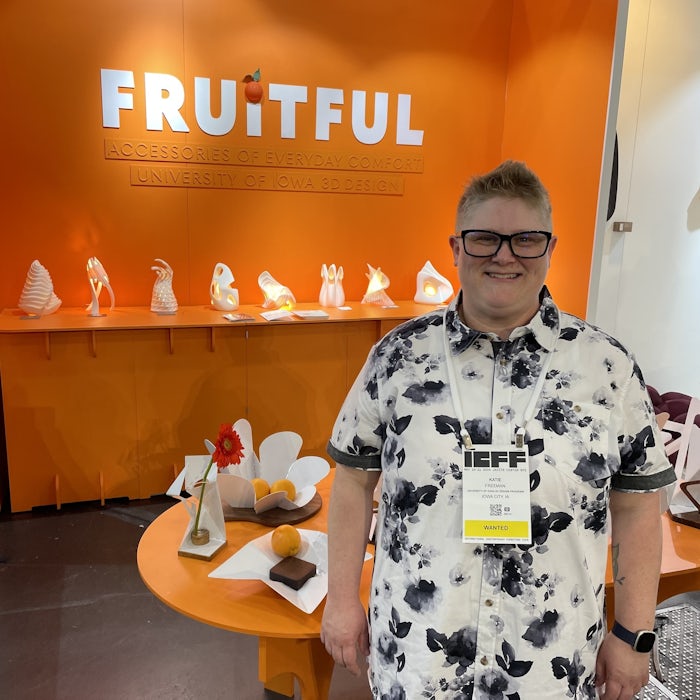 Katie Freeman at ICFF