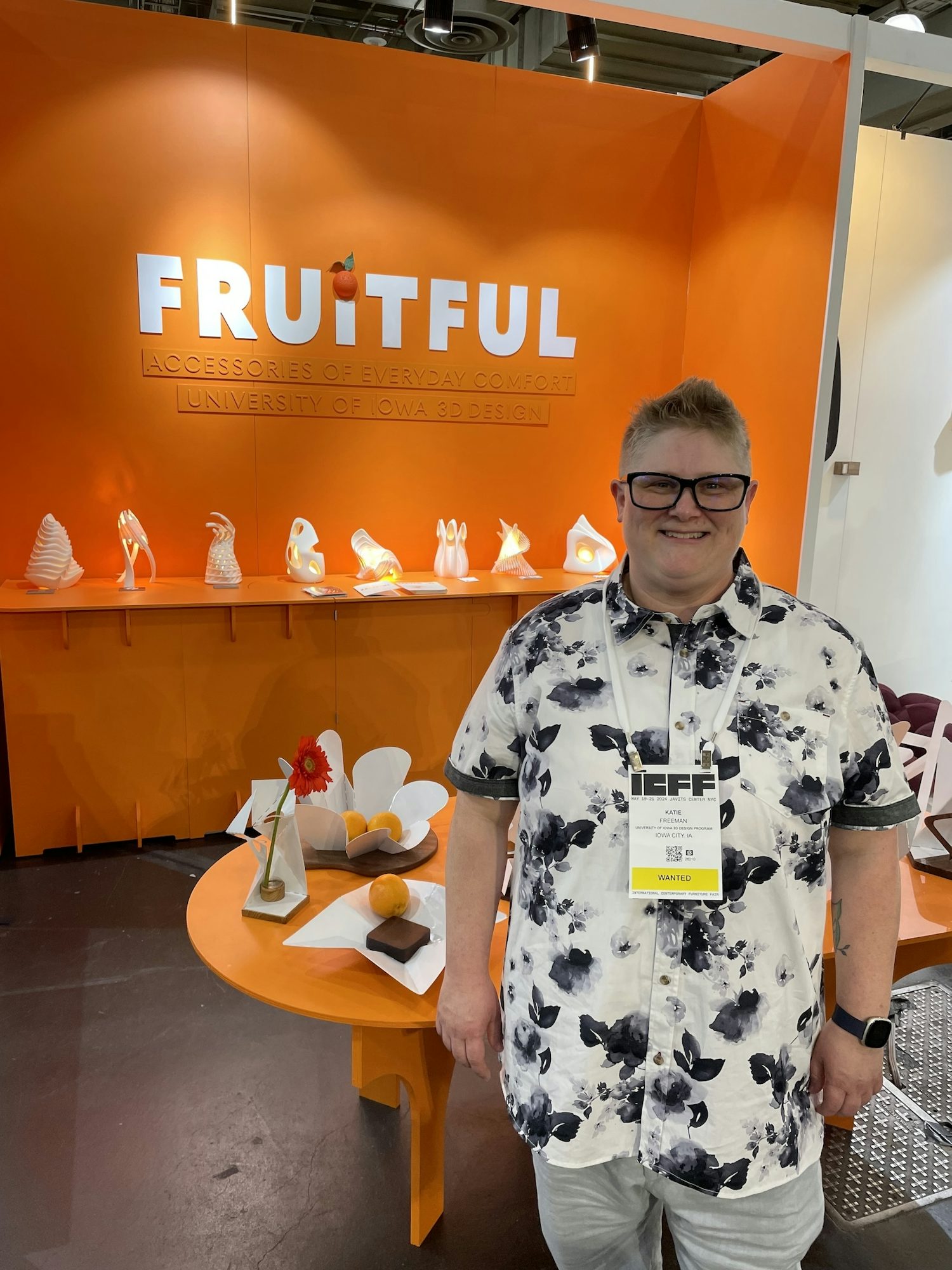 Katie Freeman at ICFF