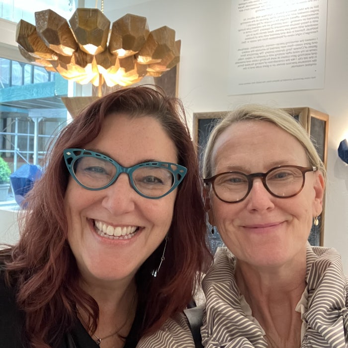 Pam and Monica at R Co