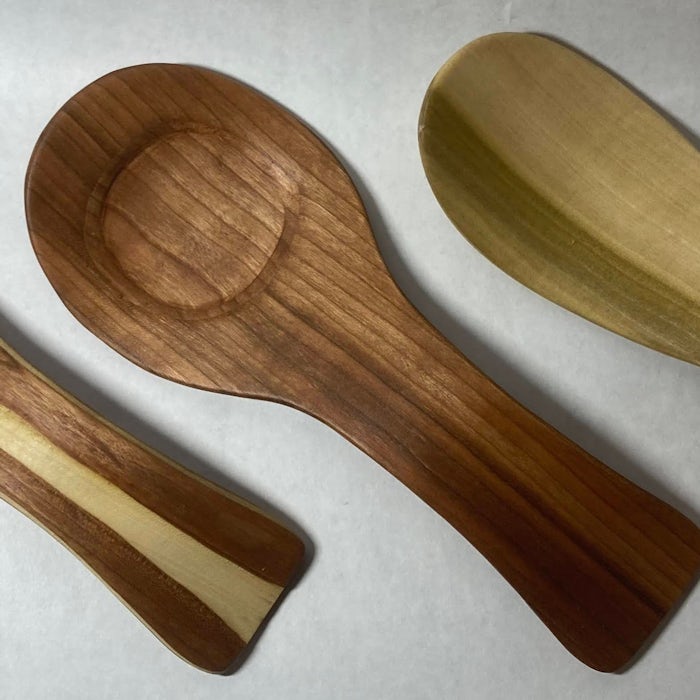 James Nicholson Spoon Rests, Mixed Woods, 2024