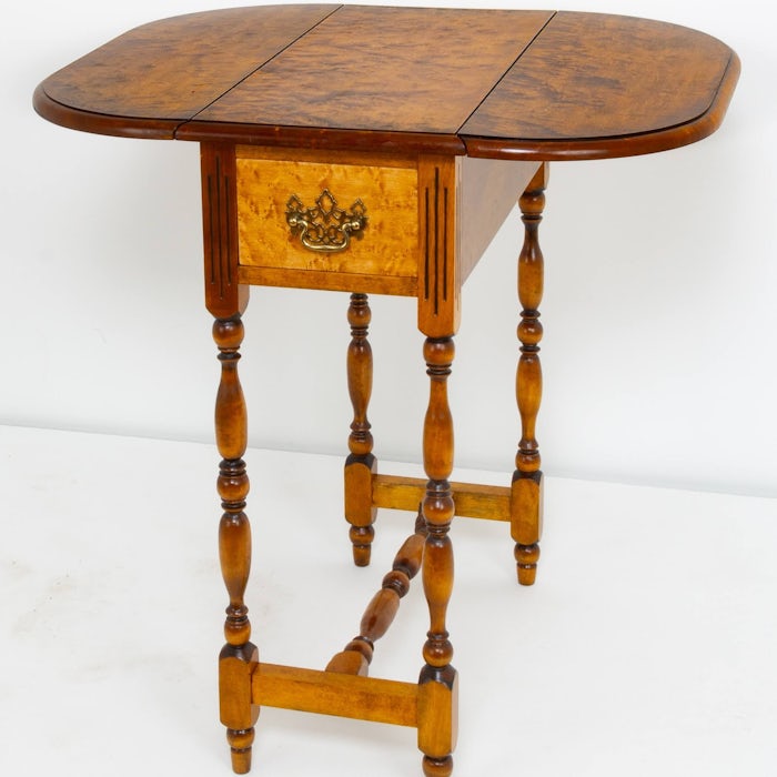 Hel Hamilton Pembroke Table, Birdseye Maple/Red Cedar, 2024