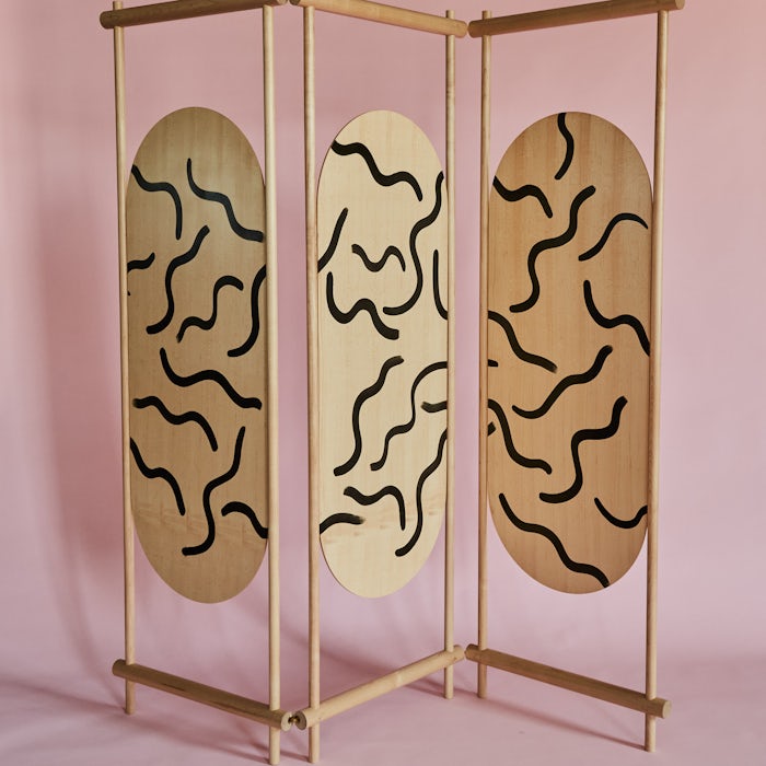 Pattern Repeat Room Divider