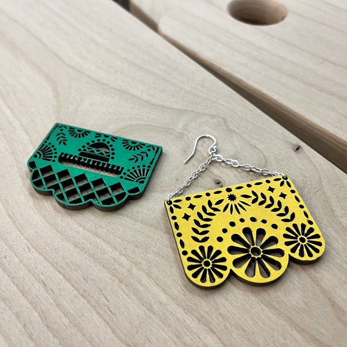 Papel Picado Earrings