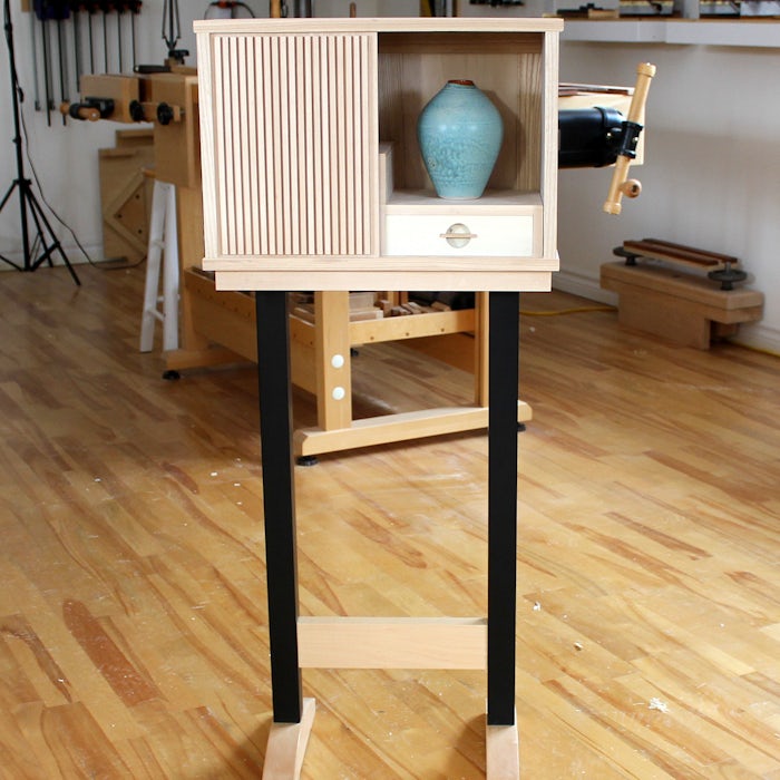 Norman Pirollo Display Cabinet (Ash, Maple)