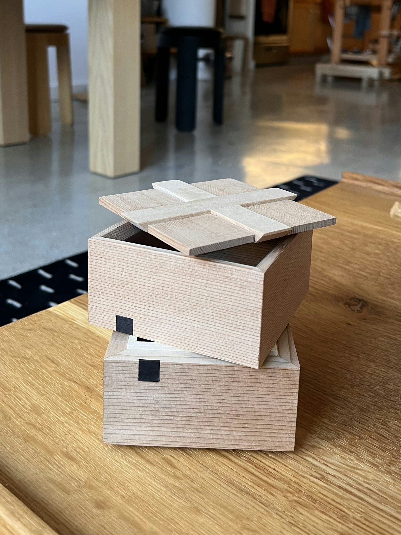 Spanish cedar mitered box